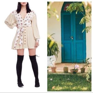 NEW Free People Print Dress size L